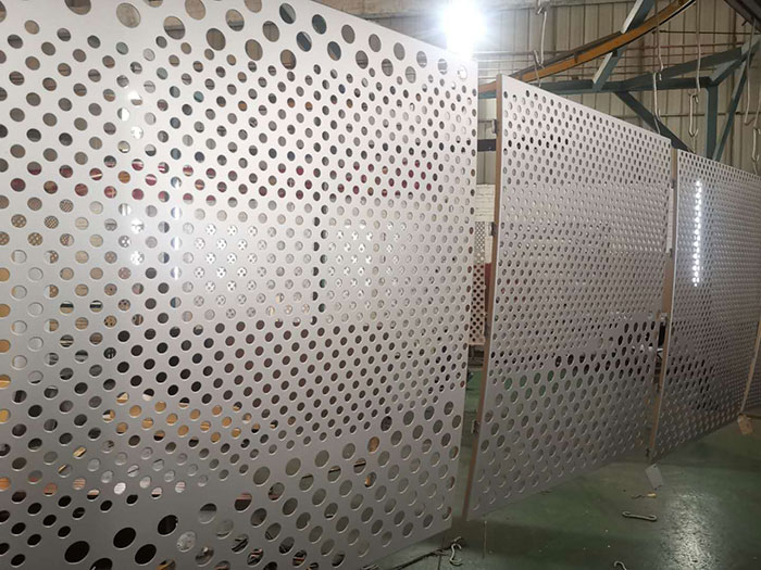 Art Picture Perforated Aluminum Panel